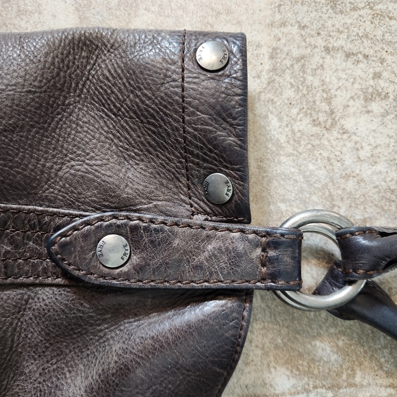 Frye Brown Leather Tote Bag